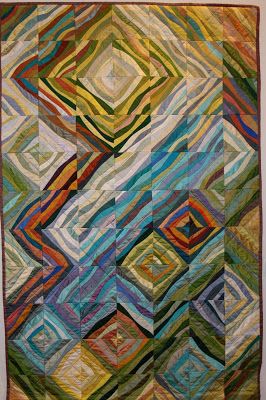 String Quilt, Abstract Quilt, Quilt Modernen, String Quilts, Log Cabin Quilts, Strip Quilts, Contemporary Quilts, Scrappy Quilts, Scrap Quilts