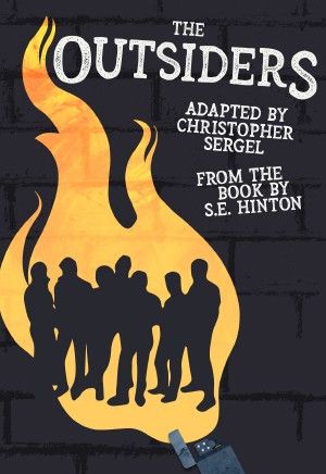 The Outsiders Outsiders Book Cover, The Outsiders Book Cover, The Outsiders Book, Outsiders Book, S E Hinton, Outsiders Greasers, The Outsiders Greasers, Overland Park Kansas, Creative Book Covers