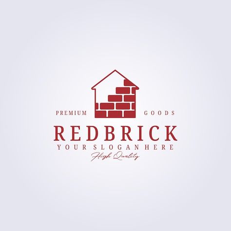 Bricklayer Logo, Brick Logo Design, Concrete Logo, Brick Logo, Graffiti Alphabet Wildstyle, Brick Companies, Brick Floor, Logo Illustration Design, Building Logo