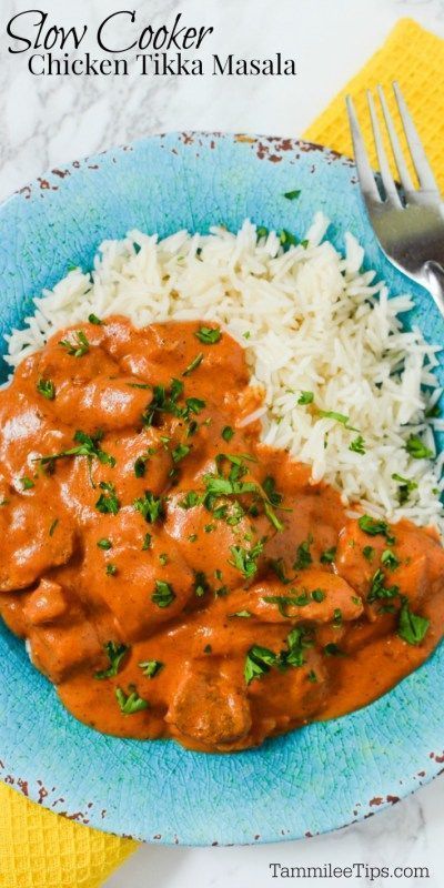 Best Chicken Tikka Masala Recipe, Slow Cooker Tikka Masala, Slow Cooker Chicken Tikka Masala, Chicken Tikka Masala Recipes, Tikka Masala Recipe, Pot Recipes Easy, Tandoori Masala, Chicken Tikka Masala, Masala Recipe