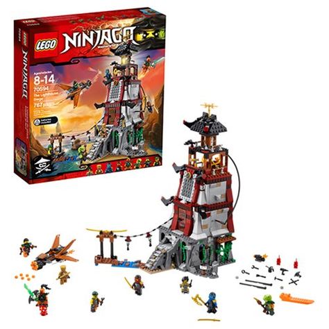 LEGO Ninjago 70594 The Lighthouse Siege Secret Invasion, Ninjago Dragon, Bricks Diy, Dragon Rise, Model Building Kits, Buy Lego, Star Wars Movie, Building Blocks Toys, The Lighthouse