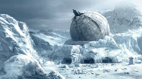 Art from the never finished online Star Wars game Star Wars Hoth, Star Wars Planets, Star Wars Models, Star Wars Battlefront, Star Wars Concept Art, Star Wars Empire, Rey Star Wars, Star Wars Rpg, Star Wars Ships