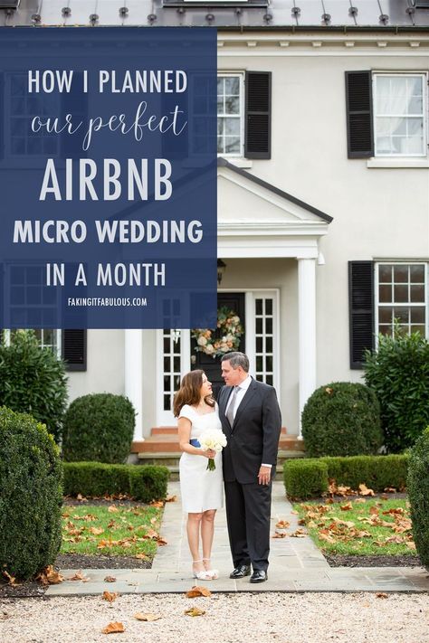 How to plan a small wedding using Airbnb as a venue, saving money and time and gaining intimacy and more time with those who matter most. #microwedding #airbnb #wedding #smallwedding Fall Micro Wedding, Middleburg Virginia, Planning A Small Wedding, Airbnb Wedding, Free Printable Gift Tags, Welcome Bags, Micro Wedding, Small Wedding, Plan A