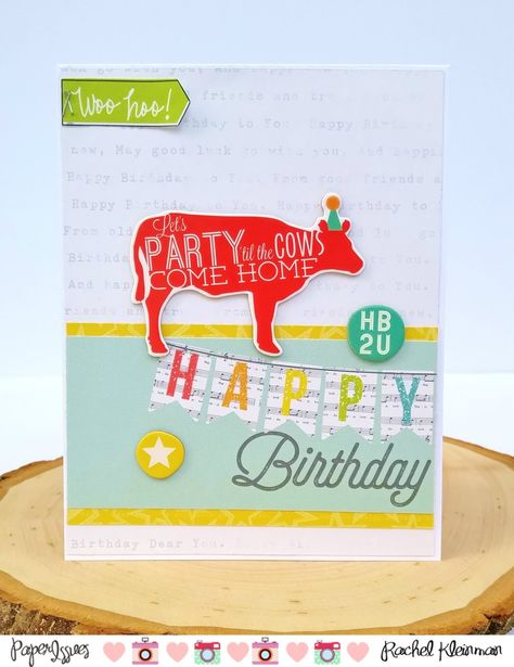 RWKrafts: Party Til the Cows Come Home Til The Cows Come Home, The Last Day Of School, Card Sketch, Sketch Challenge, Last Day Of School, The Last Day, Card Sketches, Come Home, Creative Cards