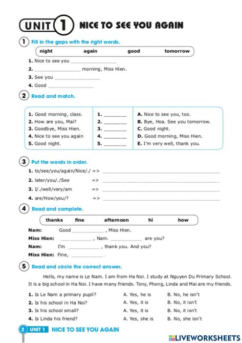 School Worksheets Highschool, 4 Grade English Worksheets, Teaching Greetings Activities, Worksheet Grade 3 English, English Grade 4 Activities, Greeting Worksheet English, Greeting Worksheet For Kids, English Worksheets For Grade 4, Greetings Worksheets For Kids