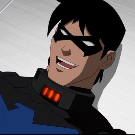 Batman Young Justice, Young Justice Season 2, Nightwing Pfp, Robin Young Justice, Young Justice Nightwing, Nightwing Icon, Young Justice Season 3, Nightwing Wallpaper, Nightwing Young Justice