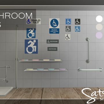 Sims 4 Public Bathroom, Sims 4 Public Bathroom Cc, Sims 4 Janitor Cc, Sims 4 Cc Hospital Clutter, Sims 4 Hospital Cc Patreon, Sims4 Hospital, Ts4 Hospital, Sims 4 Hospital Cc, Asthetic Stationery