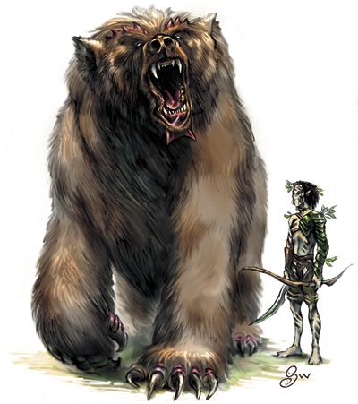 Dire Bear Bear Dnd, Dire Bear, Chronicles Of Ancient Darkness, American Lion, Black Beast, Cave Bear, Advanced Dungeons And Dragons, Pathfinder Rpg, Komodo Dragon