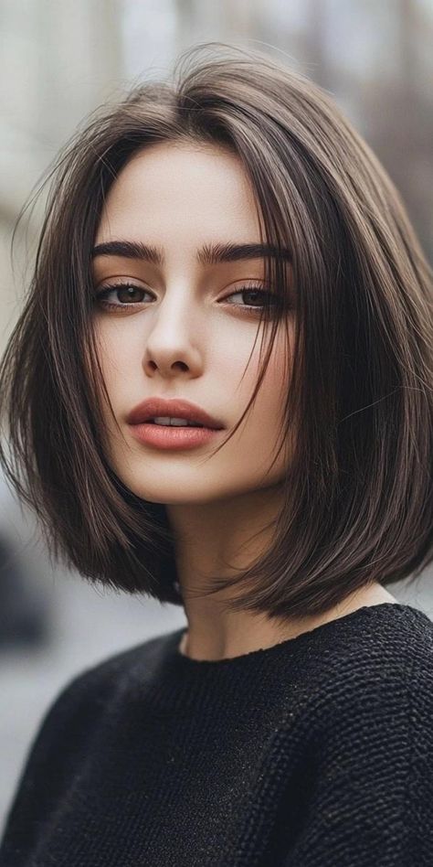 If you have fine hair, a bob haircut can add volume and texture to your locks, making them appear fuller and more vibrant. These cuts are designed to enhance your natural hair, giving you a sleek, modern appearance that�s easy to maintain. Italian Bob Haircut, Italian Bob, A Bob Haircut, Italian Glamour, Chic Bob, Bob Haircut Ideas, Medium Bob Haircut, Wavy Bob Haircuts, Womens Haircuts Medium