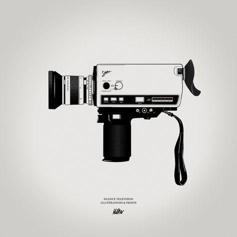 super 8 Logo Academia, 8mm Camera, Super 8 Camera, Camera Drawing, Camera Tattoo, Film Images, Boho Deco, Film Inspiration, Foto Inspiration