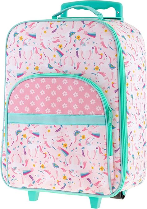 Toddler Travel Bag, Kids Travel Bags, Travel Bag Set, Luggage Sizes, Toddler Travel, Mythical Creature, Pink Unicorn, Big Adventure, Kids Luggage