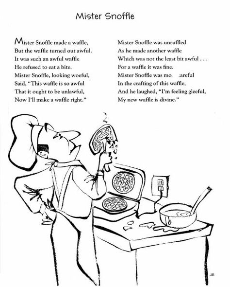 In honor of Jack Prelutsky’s 72nd birthday tomorrow, I’m serving up a few sample poems from his latest collection, I’ve Lost My Hippopotamus (Greenwillow, 2012), which is brimming… Jack Prelutsky Poems, Poems About Food, Stories English, Carol Songs, 72nd Birthday, Poetry Tea, Poetry Tea Time, Birthday Tomorrow, Reading Poems