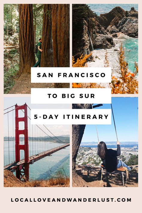 Big Sur Trip, San Francisco Road Trip, San Francisco Itinerary, California Coast Road Trip, California Travel Guide, Savings Tips, California Destinations, West Coast Road Trip, Big Sur California