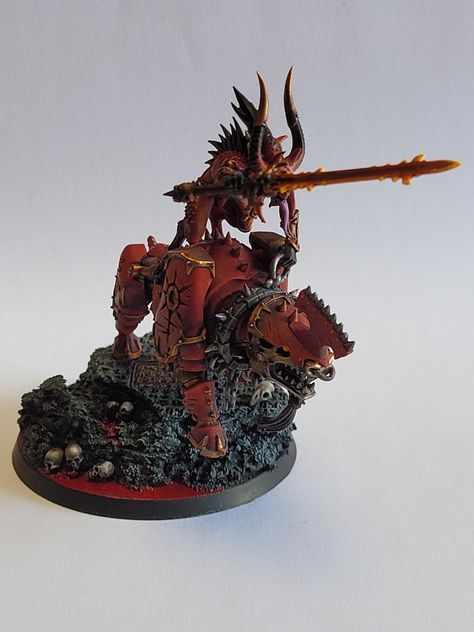 Bloodcrushers equarisseur de khorne Chaos Daemons, Samurai Gear, Figurines