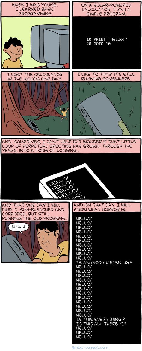 One Day Smbc Comics, Saturday Morning Breakfast Cereal, Programmer Jokes, Saturday Morning Breakfast, Engineering Quotes, Nightmare Fuel, Coding Software, Book Works, Online Comics