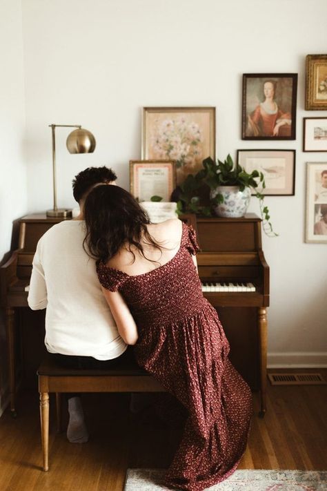 The Kiss Quotient Fanart, The Kiss Quotient Aesthetic, Kaley From Kansas, The Kiss Quotient, Piano Photoshoot, Helen Hoang, Piano Photography, 2022 Recap, Couple Aesthetics