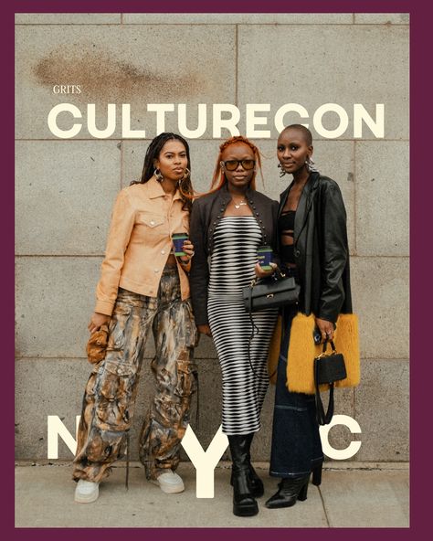 The Fashion Capital @culturecon NY🗽beautifully captured and documented by @barrettmillerii 📸 Culturecon is the Creative Camp that gives black creatives across the diaspora space to play, learn, and connect. Held in Brooklyn NY. #4thaculture🗽 Creative Agency + Production // @gritsonsunday 📸 Festival // @culturecon 🎫 Powered by // @theccnyc + @streamonmax Black Creatives, Creative Agency, The Fashion, To Play, Brooklyn, Festival, Beauty, Quick Saves, Black