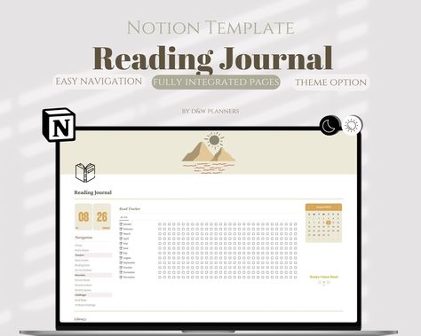 notion template free download Notion Bookshelf Template, Notion Journal, Journal Notion, Notion Workspace, Notion Aesthetic, Reading Planner, Notion Dashboard, Password Tracker, Wellness Tracker