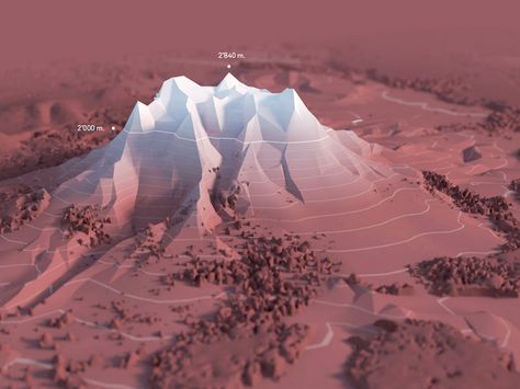 3D Mountain contour line forest landscape map lowpoly mountain 3d 3d Contour Map, Mountain Map, 3d Mountain, Contour Line Drawing, Drawing Designs, Lausanne Switzerland, Beauty Background, Contour Line, Contour Map