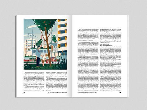 Cruschiform (2016): Industrial Ecology, via behance.net Urban Design Diagram, Design Diagram, French City, French Magazine, Behance Net, Urban Design, Ecology, Layout, Magazine