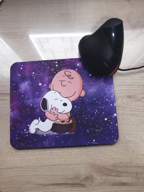 Regalos Personalizados Pad mouse almohadilla de raton Charlie Brown, Mouse Pad, Snoopy, Electronic Products, Fictional Characters, Quick Saves, Instagram