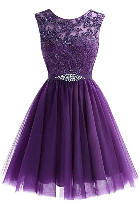 Cute Short, Purple Homecoming, Boho Prom, Purple Homecoming Dress, Purple Tulle, Sukienki Plus Size, Modest Prom, Tulle Homecoming Dress, Senior Prom Dresses