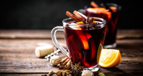 Simple Mulled Wine Recipe, Forralt Bor, Mulled Wine Recipe, Spiced Wine, Mulling Spices, Poached Pears, Hot Toddy, Cooks Illustrated, Cookery Books