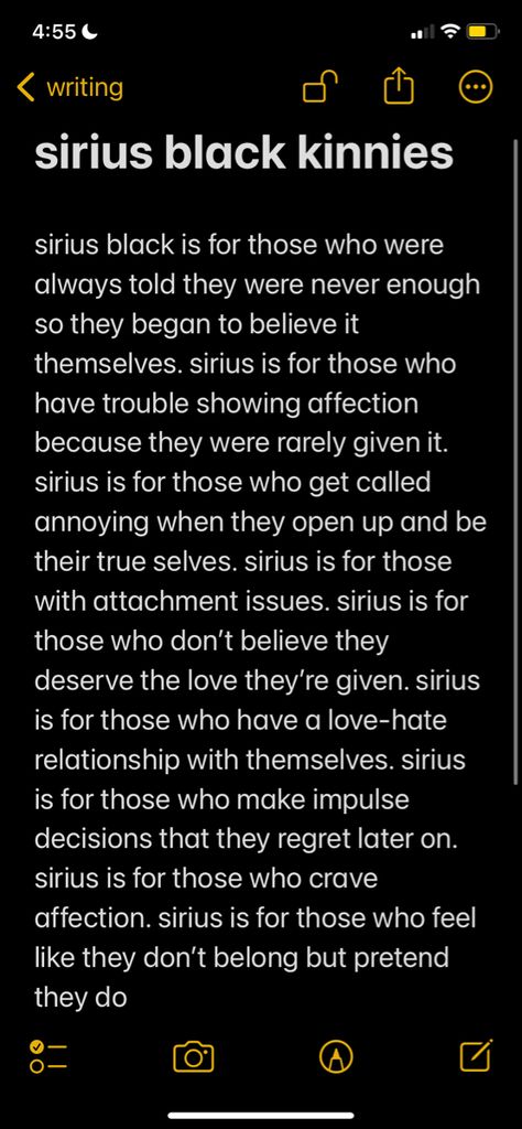 Sirius Black Signature, Sirius Black Kinnie Bingo, Sirius Black Kin, Marauders Kinnie Bingo, Fem Sirius Black Aesthetic, Sirius Black Kinnie, Regulus Black Kinnie, Marauders Kinnie, Regulus Kinnie