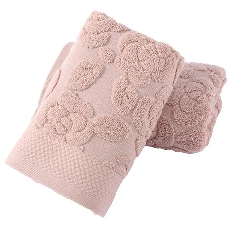 PRICES MAY VARY. Artistic Embossed Floral Pattern, ROSE, It Looks elegant and fancy super soft, maximum absorption and quick dry experience. Hand towel woven with 100% premium quality imported superior cotton, towel set includes 2 high quality hand towels measuring 13 x 29 Inches Artistic Embossed Floral Pattern hand towels are fade resistant and hypoallergenic, breathable agreeable to touch, and they are ideal for people with skin hyper-sensibility, Made from natural materials and free from har Floral Bath Towels, Hand Towels For Bathroom, Floral Towels, Towels For Bathroom, Towel Weaving, Bath Hand Towels, Hand Towels Bathroom, Rosé Hands, Cotton Hand Towels