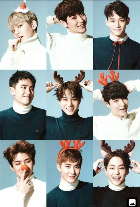 Exo Christmas, Exo Ot9, Exo Group, Background Reference, Exo 12, Exo Aesthetic, Exo Concert, Exo Album, Exo Art