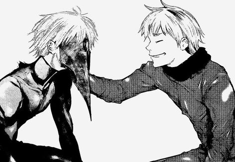 Kaneki And Hide Matching Icons, Hide And Kaneki, Hide Tokyo Ghoul, Ken Tokyo Ghoul, Tokyo Ghoul Manga, Scary Mask, Tokyo Ghoul Anime, Kaneki Ken, Manga Icon