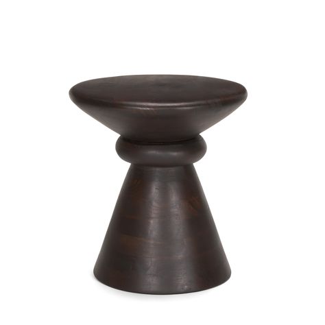 Palmera Accent Table- marketplace.mercana.com - B2B Wholesale Art, Furniture, Lighting and Home Accessories. Pedestal Side Table, Bar Accessories Decor, Wood Pedestal, Bathroom Wall Sconces, Side Table Wood, Vase Candle Holder, Solid Mango Wood, Mirror Wall Art, Clock Wall Decor