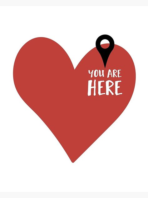 "YOU ARE HERE (IN MY HEART) - Love Valentines Day quote" Photographic Print by deificusArt | Redbubble Valentines Day Quote, Valentines Day Quotes For Him, Love Valentines Day, Girlfriend Quotes, Valentine Quotes, Valentine's Day Quotes, Boyfriend Quotes, Packaging Ideas, Cute Love Pictures