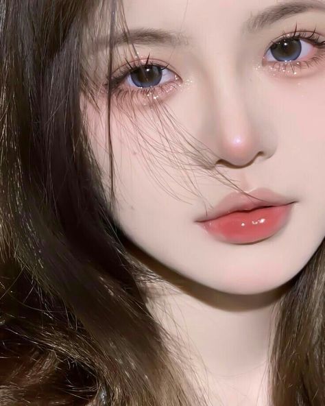 💖💨 Aesthetic Makeup Korean, Makeup Ala Korea, Makeup Asia, Makeup Ulzzang, Korean Natural Makeup, Korean Makeup Look, Korea Makeup, Korean Eye Makeup, Ulzzang Makeup