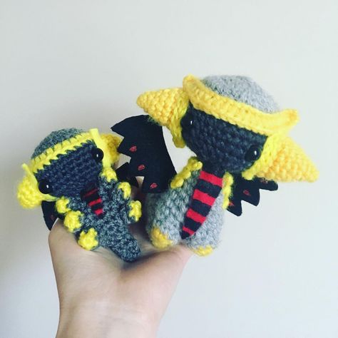 Giratina Pokemon, Pokemon Crochet, Pokemon Crochet Pattern, Crochet Pokemon, Different Stitches, Red Felt, Fabric Glue, Acrylic Fabric, Fabric Paint