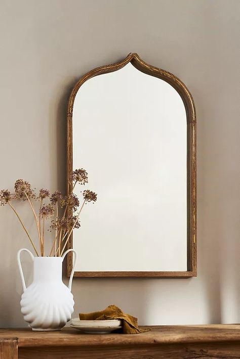 Mirrors | Decorative Mirrors | AnthroLiving Seaside Wall Art, Leather Mirror, Mirror House, Arched Mirror, Unique Mirrors, Vintage Mirrors, Love Wall Art, Dressing Mirror, Bath Wall Art