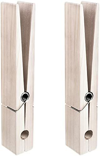 Amazon.com: 2 Pieces 12 Inch Jumbo Clothespin Wooden Clothespin Towel Holder Giant Wooden Clothes Pins Large Wooden Clothes Clips with Spring (Dark Color) : Home & Kitchen Dark Color Clothes, Clothes Clips, Color Clothes, Wooden Clothespins, Dark Color, Towel Holder, Clothes Pins, Dark Colors, New Homes