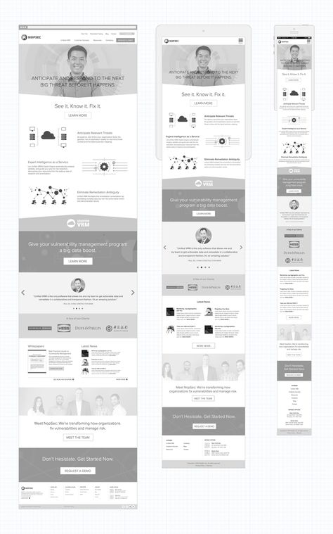 Responsive wireframes by Jess Eddy #UX #RWD Figma Wireframe, Responsive Web Design Wireframe, Web Wireframe, Wireframe Web, การออกแบบ Ui Ux, Webdesign Portfolio, Mise En Page Web, Website Responsive, Wireframe Website