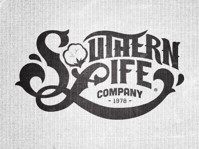 Southern Life // re-pinned from student @Sidney Chiu Shackelford 1 Peter 4 10, Trademark Logo, Southern Life, Great Logos, Let's Chat, Logo Restaurant, Big Guy, 1 Peter, Vintage Typography