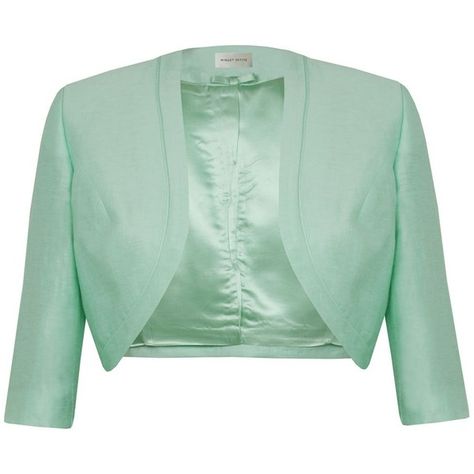 Pale Green Bolero Green Bolero, Petite Jacket, Bolero Jacket, Fashion Today, Pale Green, Green Jacket, British Style, Global Fashion, New York Fashion Week