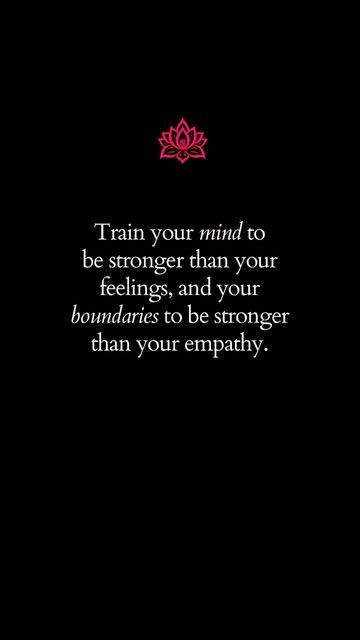 A Feminine Oasis on Instagram: "Strong mind & strong boundaries.🪷 • • • #strongmindandsoul #strongboundaries" Feminine Boundaries, Quotes Boundaries, Strong Boundaries, Emotionally Strong, Mind Strong, Empathy Quotes, Boundaries Quotes, Just Friends Quotes, Strong Mind Quotes