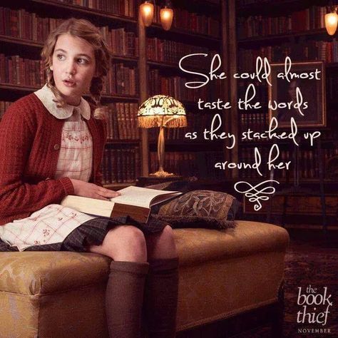 Liesel Meminger, Book Thief, The Book Thief, Reading Quotes, Book Shelf, I Love Books, Great Movies, Love Reading, Great Books