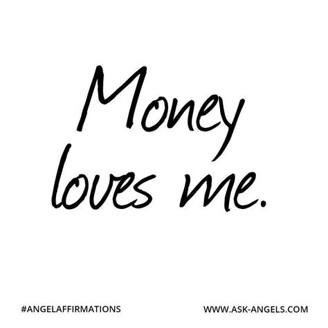 Money Loves Me, Affirmations Mindset, Vision Board Diy, Manifest Success, How To Believe, Prosperity Affirmations, Lottery Winner, Quotes Thoughts, Wealth Affirmations