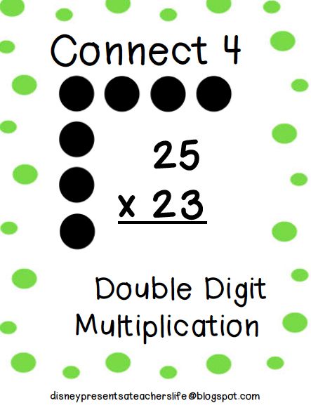 Double Digit Multiplication Game Double Digit Multiplication Activities, Double Digit Subtraction, Two Digit Multiplication, Double Digit Multiplication, Teaching Subtraction, Subtraction With Regrouping, Multiplication Activities, Math Coach, Multiplication Practice