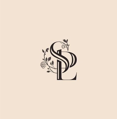 L S Logo Design, S L Logo, Sp Logo Design, Wedding Initials Logo, Bridal Logo, News Logo, Inspiration Logo Design, Wedding Logo Design, Sibu