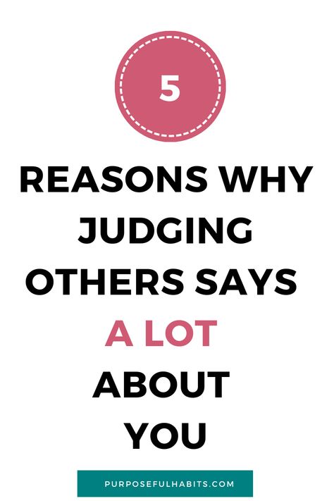 How many people have you judged this week? Two? Three? Five to ten? Too many to count? – None? (You are a saint!) Judging others is something that happens everyday. I try not to judge but sometimes I just can’t help it. Do you ever think something about a person you don’t know and then later wonder if you were wrong? Click through to learn more about why we do it, and why it says so much about us. #judging #changeisgood #behavior #love #selfcare #selflove #purposefulhabits Passing Judgement On Others, How To Stop Judging Others, Judgemental Christians Quotes, Do Not Judge Quotes, Doing Too Much For Others, Judging People Quotes, Do Not Judge Others, Judging Others Quotes, People Judging