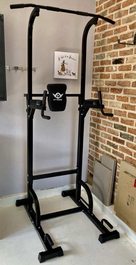 Sportsroyals Power Tower Dip Station Pull Up Bar for Home Gym Strength Training Workout Equipment, 400LBS Home Gym Pull Up Bar, Gym Strength Training, Pull Up Station, Bar For Home, Dip Station, Power Tower, Push Up Bars, Workout Equipment, Pull Up Bar