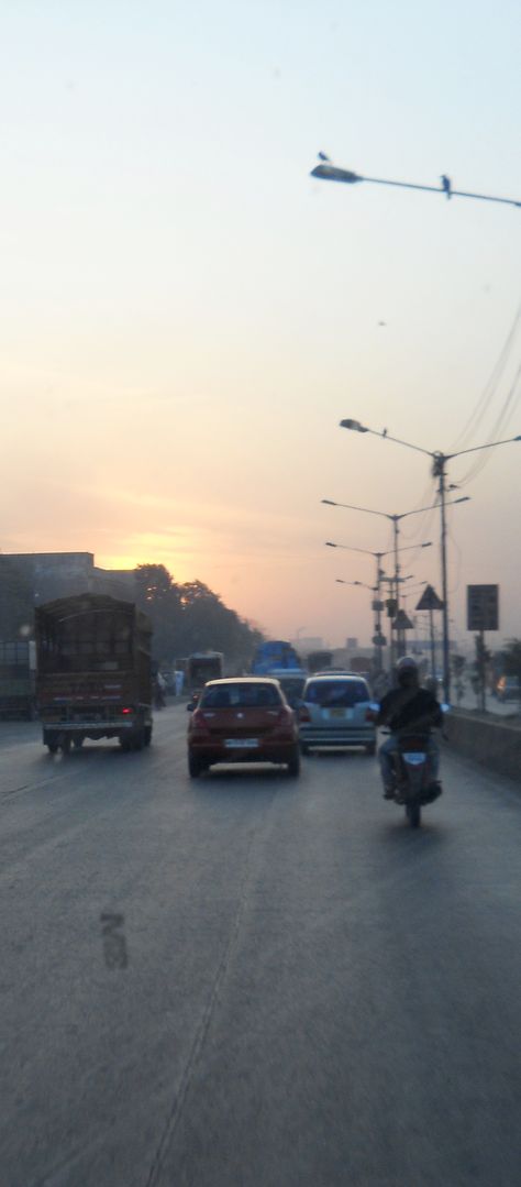 Sunrise on the Mumbai Pune highway Mumbai Pune Express Highway, Indian Highway, Sunrise City, Mumbai City, Indian Street, Pune, Diwali, Mumbai, Street Photography