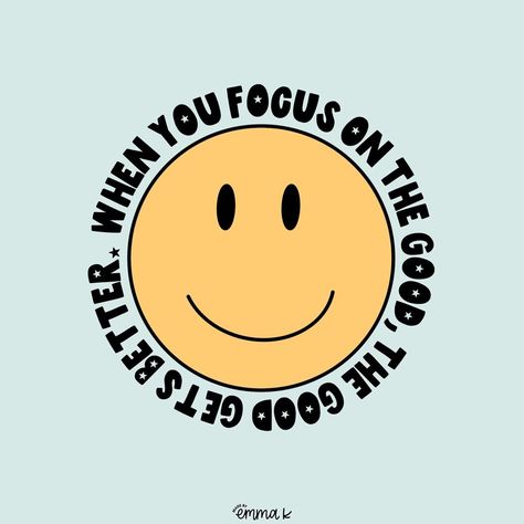 MADE BY EMMA K on Instagram: “focusing on the good isn't always easy, but it sure makes you happier !!!⁠ ⁠ #etsy #etsyshop #etsysellersofinstagram #etsyseller #etsyfinds…” Instagram Post Background, Post Background, Digital Lettering, Ipad Procreate, Focus On The Good, Quote Motivation, Cowgirl Aesthetic, Procreate Ipad, Shirt Design Inspiration