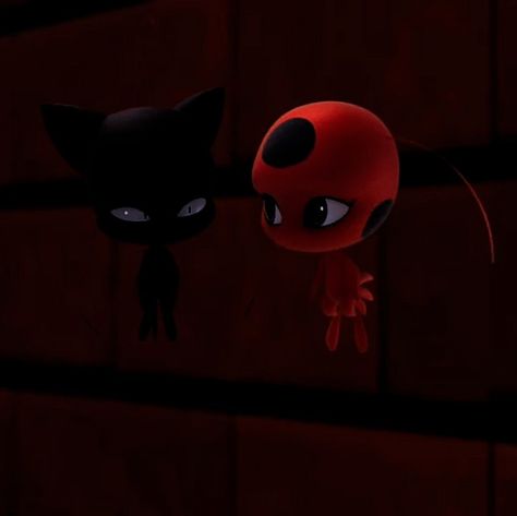 Miraculous Marinette Dupain-Cheng Ladybug Biedronka Tikki Adrien Agreste Cat Noir Chat Noir Czarny Kot Plagg Icons Adrinette Adrienette LadyNoir Ladrien Marichat Ephemeral Miraculous Ladybug Aesthetic, Ladybug Aesthetic, Tikki And Plagg, Tikki Y Plagg, Ladybug Cat Noir, Cartoon Shows, Cat Noir, Matching Pfp, Miraculous Ladybug